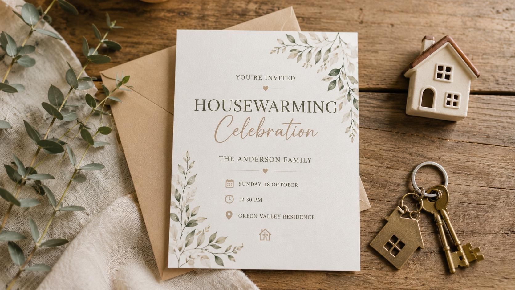 Housewarming Invitations